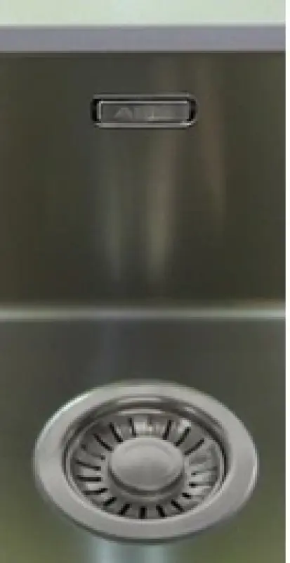 ABK Baronga kleine Edelstahlspüle 20x40 cm flächenbündig, unter- und oberflächenmontiert BAR20FVI