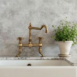 Nostalgische Küchenarmatur Bronze V1979BRST