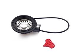 Franke Ablaufgarnitur für automatische Entleerung für Spüle mit Turbostecker MO für Druckknopf 112.0307.020