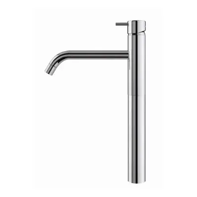 Waterevolution Flow Waschtischarmatur mit hohem Auslauf für Waschbecken, inkl. Click-Plug, Chrom T11501