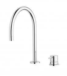 Waterevolution Flow 2-Loch Waschtischarmatur Chrom T112U01
