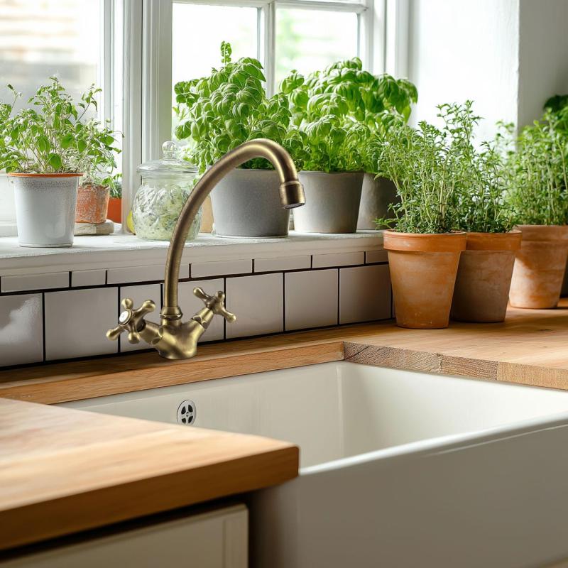 PB Nostalgische Küchenarmatur V1905 Bronze 1208606672