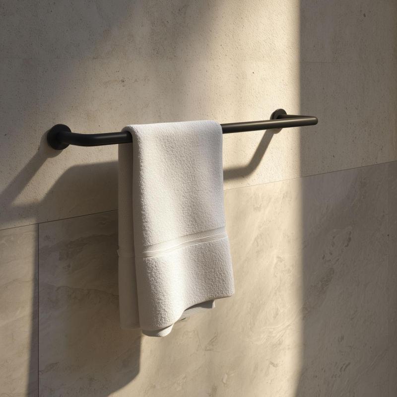 Waterevolution Flow Handtuchhalter 35cm matt schwarz A111PR