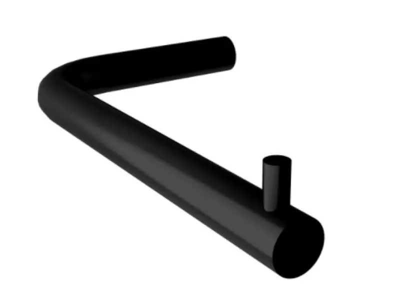 Waterevolution Flow Toilettenpapierhalter ohne Deckel, mattschwarz A130PR