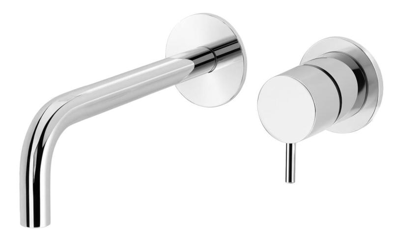 Waterevolution Flow Einbau-Waschtischarmatur Chrom Auslauf 15 cm T116B01-15