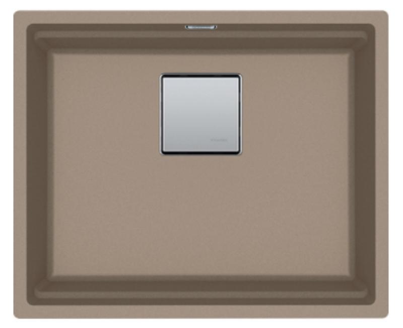 Franke Kubus KNG 110.52 Küchenspüle  52x42 Taupe Granit Unterbau 125.0512.505
