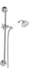 PB Classic Duschstange-Set mit Handbrause und Brauseschlauch Edelstahl 1208899112
