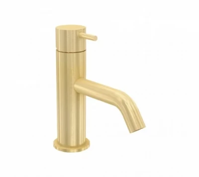 Waterevolution Flow Waschtischarmatur PVD gebürstet hellgold T110WGE