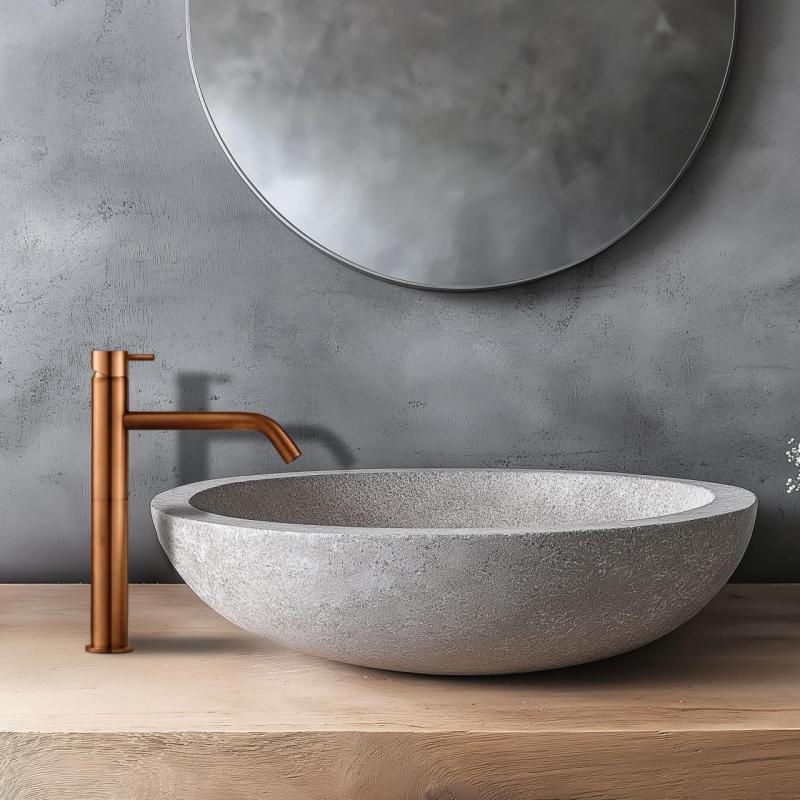 Waterevolution Flow Waschtischarmatur, Kupfer T115CPE