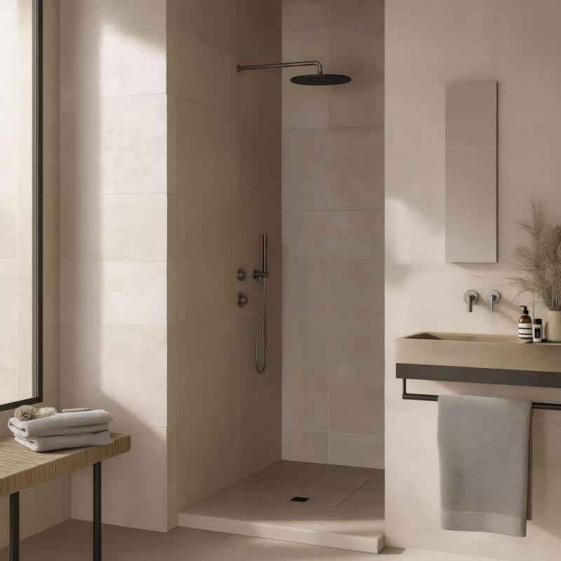 Waterevolution Flow Unterputz-Duschhermostat mit 1 Umstellventil komplett aus Edelstahl 1208920976