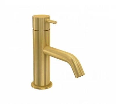 Waterevolution Flow Waschtischarmatur aus gebürstetem Messing T1101ALE