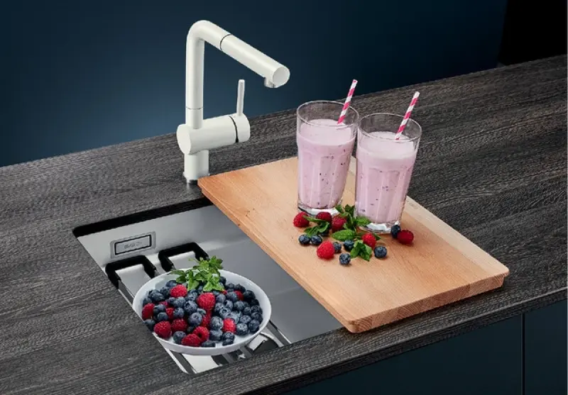 Blanco Etagon 500-U Unterbau-Spülbecken Basalt 525154