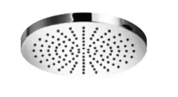 SB Rubinetterie Regendusche Eco Air wassersparende Kopfbrause 20 cm Metall Schwarz matt 1208946739