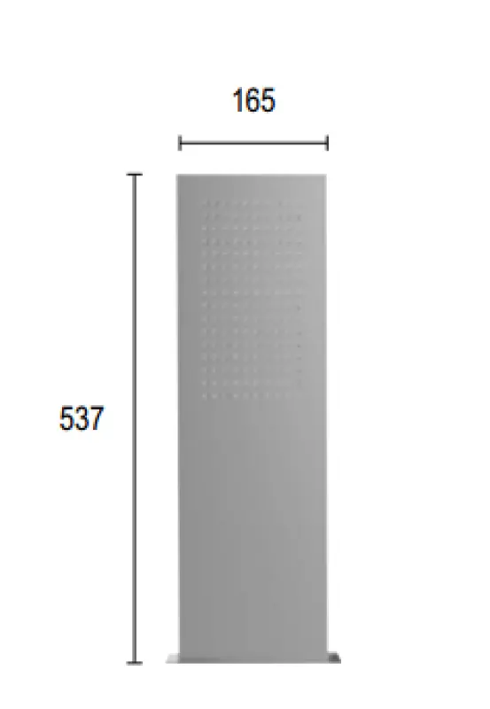 SB Square 316 Regendusche mit Wandanschluss, Kopfbrause komplett aus Edelstahl 1208946748