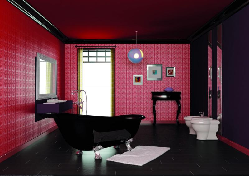 PB Freistehende Badewannenarmatur, nostalgisch, Sterngriffe, Chrom 6000