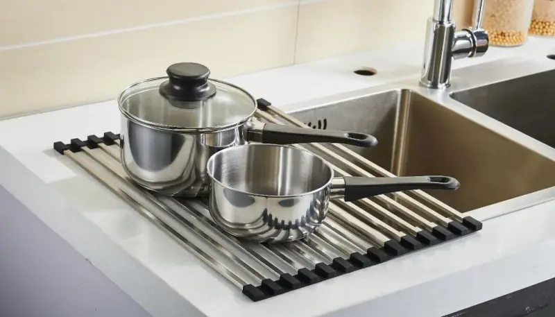 Magisso Aluminium-Rollmatte über dem Waschbecken 46 x 32 cm 30104000