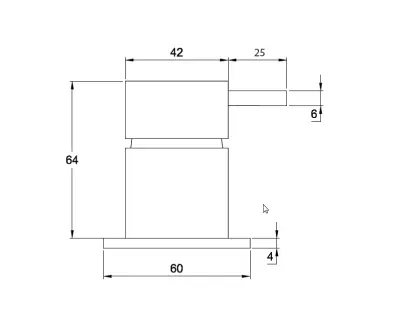 Waterevolution Flow Einbau-Mischbatterie aus gebürstetem Messing inkl. Einbauteil T11842LE