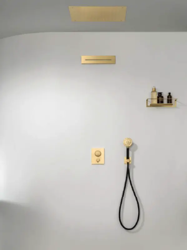 SB Einbau-Wasserfall-Badewanneneinlauf PVD Gold 1208953545