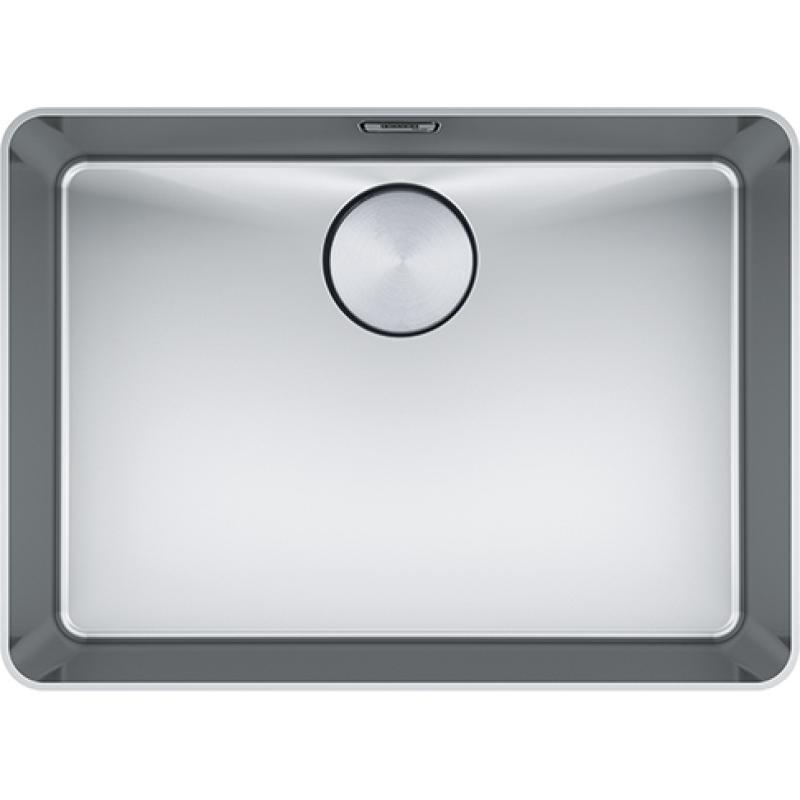 Franke Mythos MYX 210.55 Edelstahlspüle 55x40cm für flächenbündigen Einbau 127.0658.062