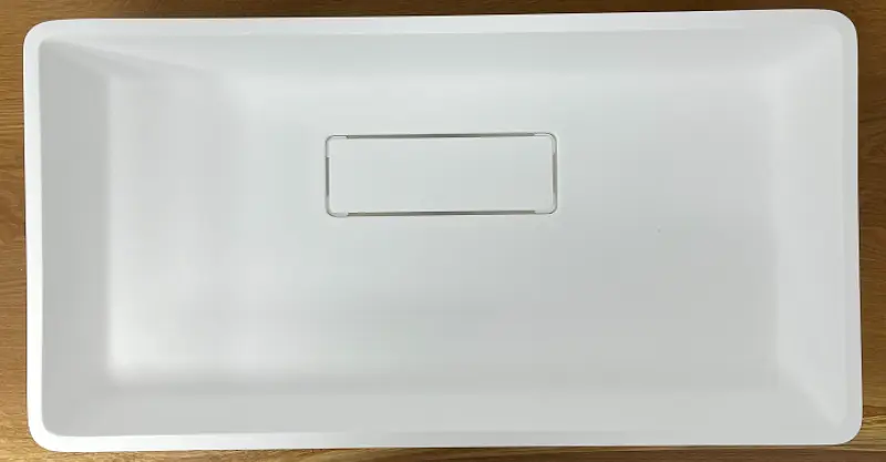 Solid-S City Aufsatzwaschbecken, mattweiß, 62 x 32 cm, mit verdecktem Abfluss 1208954250