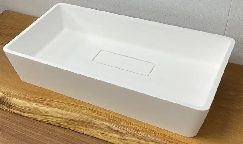 Solid-S City Aufsatzwaschbecken, mattweiß, 62 x 32 cm, mit verdecktem Abfluss 1208954250