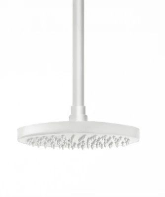 Waterevolution Flow Kopfbrause 250 mm mit Deckenanschluss mattweiß T164225BR