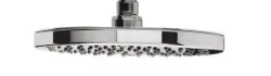 Waterevolution Flow Kopfbrause 250mm matt schwarz T164325PR