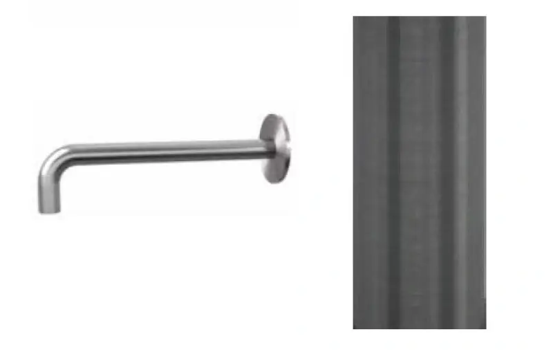 Waterevolution Flow Badauslauf 15 cm Ligh Gold T1671.WG.E