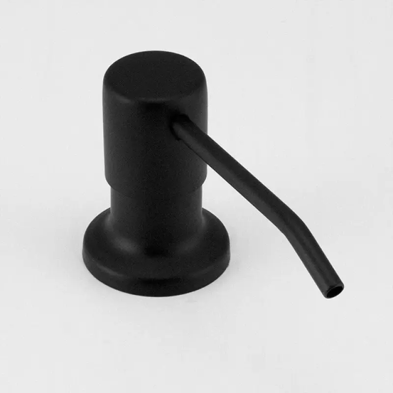 Aquadesign Nantes Einbau-Seifenspender matt schwarz