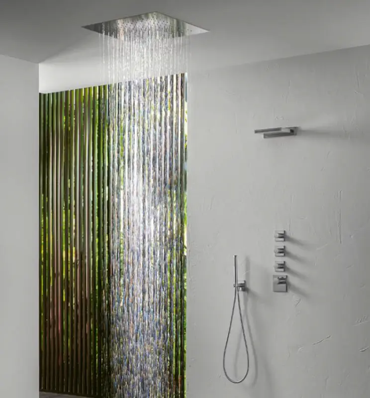 SB 316 Wasserfall-Auslauf für Aufputzmontage PVD Gold 1208955337