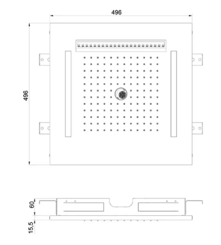 SB Wire-Twist Einbau-Regendusche verdeckt mit Chromotherapie-Beleuchtung, komplett aus Edelstahl 1208955376