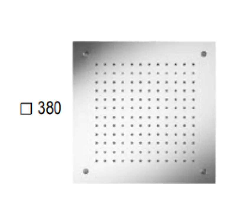 SB Square Chromotherapie Einbau-Regendusche PVD Kupfer 1208955465