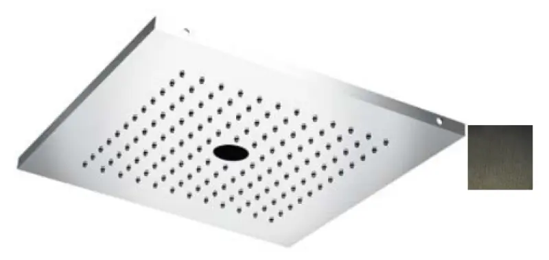 SB Twist Temotion Regendusche mit 2 Strahlen, 38cm quadratisch, PVD Gun Metal 1208955631