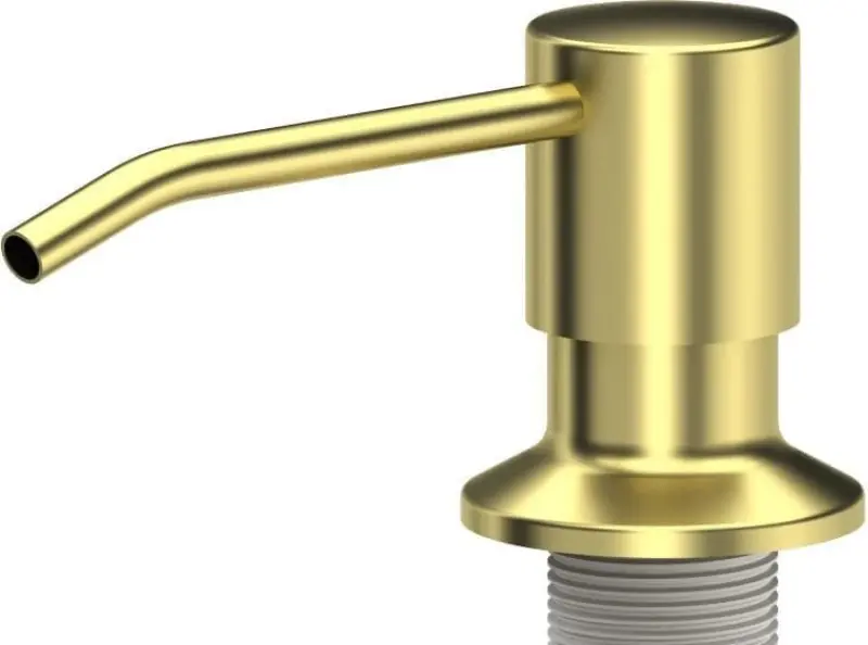 Quadri Manchester Einbau-Seifenspender PVD Gold, von oben nachfüllbar 1208955930