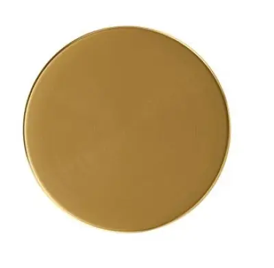 Quadri Abflussdeckel, Korbsteckerkappe PVD Kupfer, Deckel für Spülbecken 11,5cm 1208956041