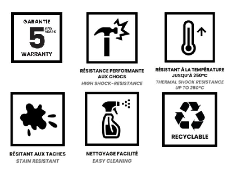 Schwarzes Spülbecken 58x53cm Oberflächen-Einbau mit Hahnlochbank und schwarzem Stecker 1208956761