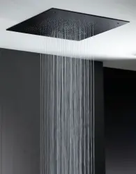 SB Square 316 Einbau-Regendusche Velvet Temptation Dual Flow Schwarz matt 1208956764