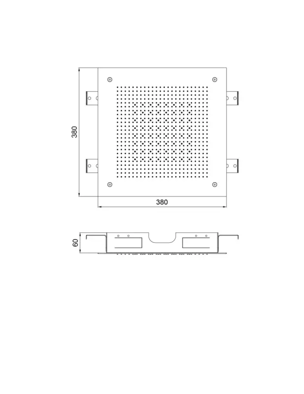 SB Square 316 Einbau-Regendusche Velvet Temptation Dual Flow, gebürstetes PVD-Kupfer 1208956766