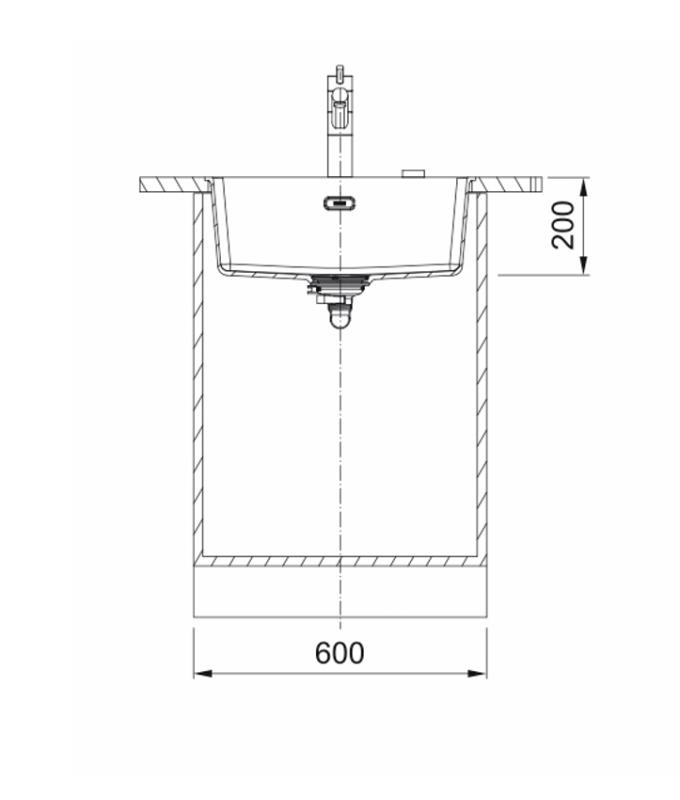 Franke Maris MRG 210 Fragranite Black Edition matte schwarze Spüle flächenbündig