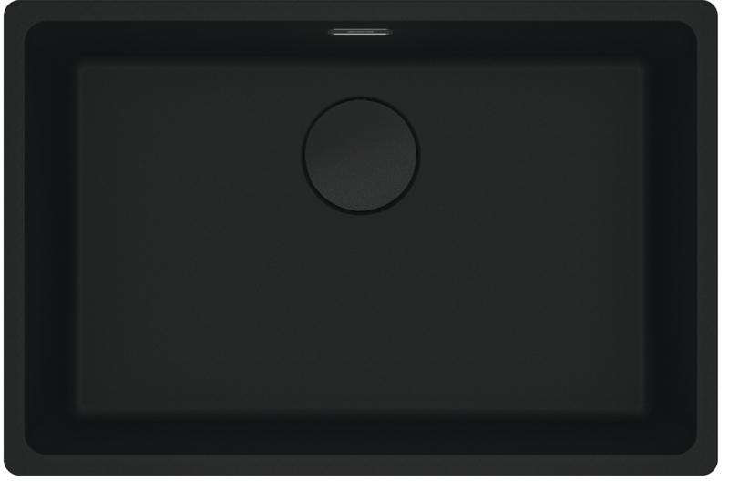 Franke Maris MRG 210 / 110-62 Fragranite Schwarze Edition matte schwarze Spüle flächenbündig