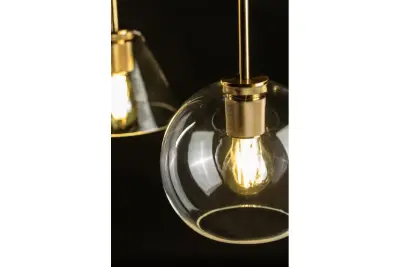 Decor Giglas kugelförmige Glas-Pendelleuchte 8013