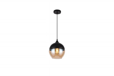 Decor Lender moderne Pendelleuchte aus Metall und Glas Breite 200 mm 8389