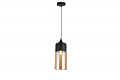 Decor Lender moderne Hängeleuchte aus Metall und Glas Breite 130 mm 9300