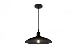 Decor Horizon mattschwarze Industrie-Pendelleuchte 4512