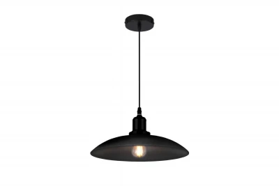 Decor Horizon mattschwarze Industrie-Pendelleuchte 4512
