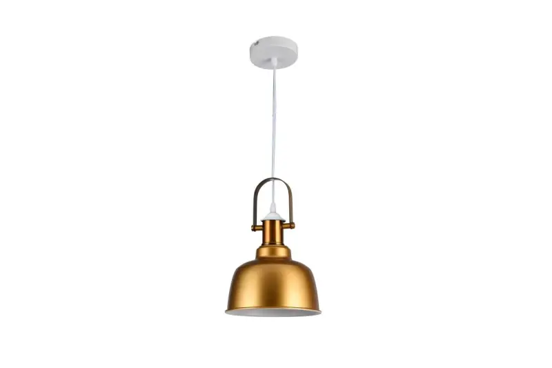 Decor Zenit Pendelleuchte mit goldener Metallkuppel und Metallic-Finish 4925