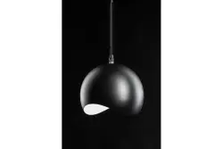 Decor Mavia kugelförmige schwarze Pendelleuchte 0931