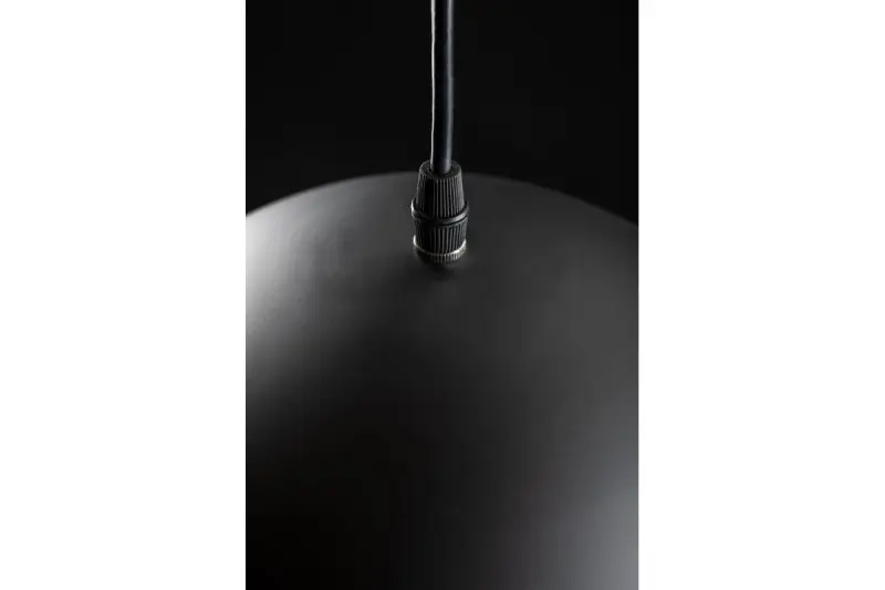 Dekor Katilu schwarze Metall-Pendelleuchte 1884