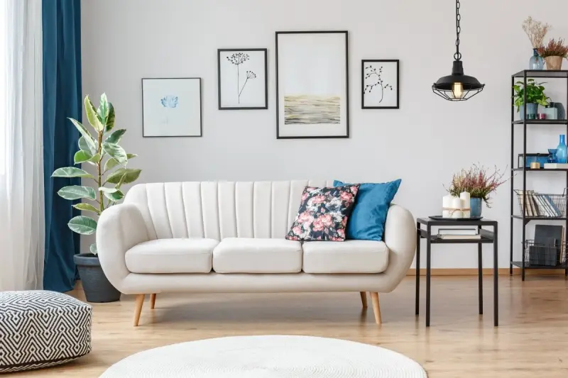 Decor Lars schwarze Pendelleuchte mit industriellem schwarzem Gitter, Durchmesser 26 cm 2233