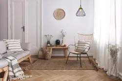 Dekor Tess konische Draht-Pendelleuchte Metal, Schwarz-Gold 2394